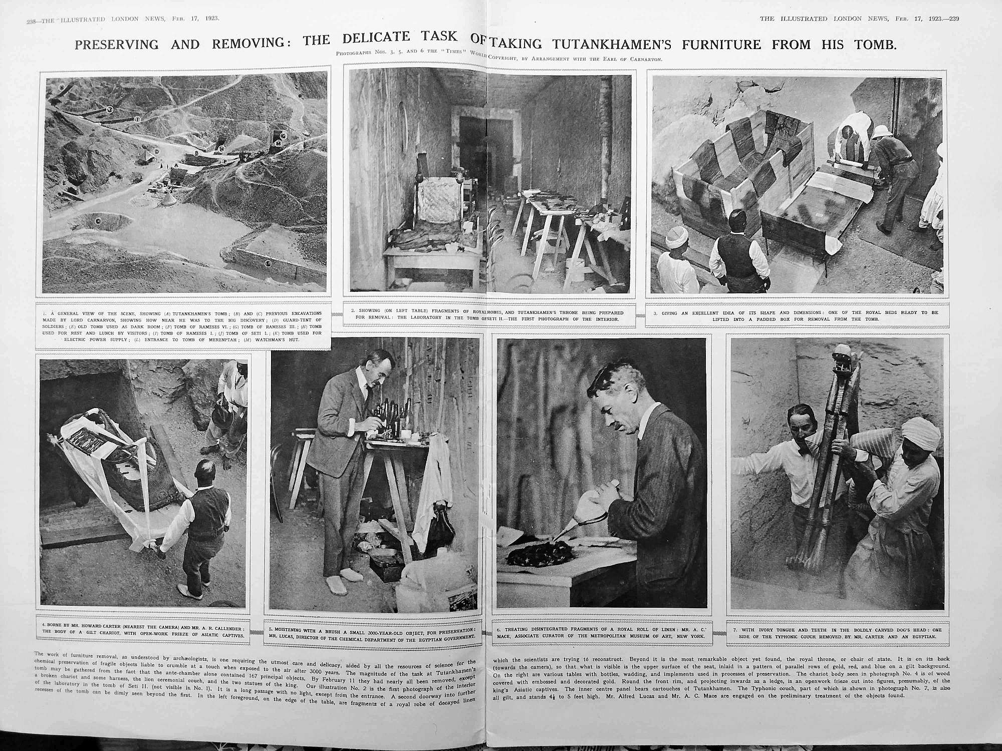 1923 tut furniture